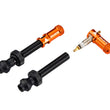 Load image into Gallery viewer, Granite Designs 60mm Juicy Nipple Valve Caps and Stems