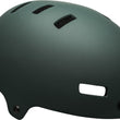 Load image into Gallery viewer, bell-local-bmx-skate-helmet-skull-matte-green-blac