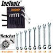 Load image into Gallery viewer, IceToolz 11mm Ratchet Combo Spanner