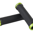 Load image into Gallery viewer, SPOON_LOCK-ON_GRIPS_BLACK-EMERALD_GREEN