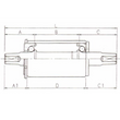 Load image into Gallery viewer, Cotterless Bottom Bracket Axles