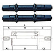 Load image into Gallery viewer, Cotterless Bottom Bracket Axles - Diagram