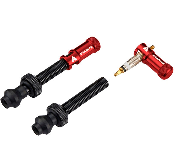 Granite Designs 60mm Juicy Nipple Valve Caps and Stems