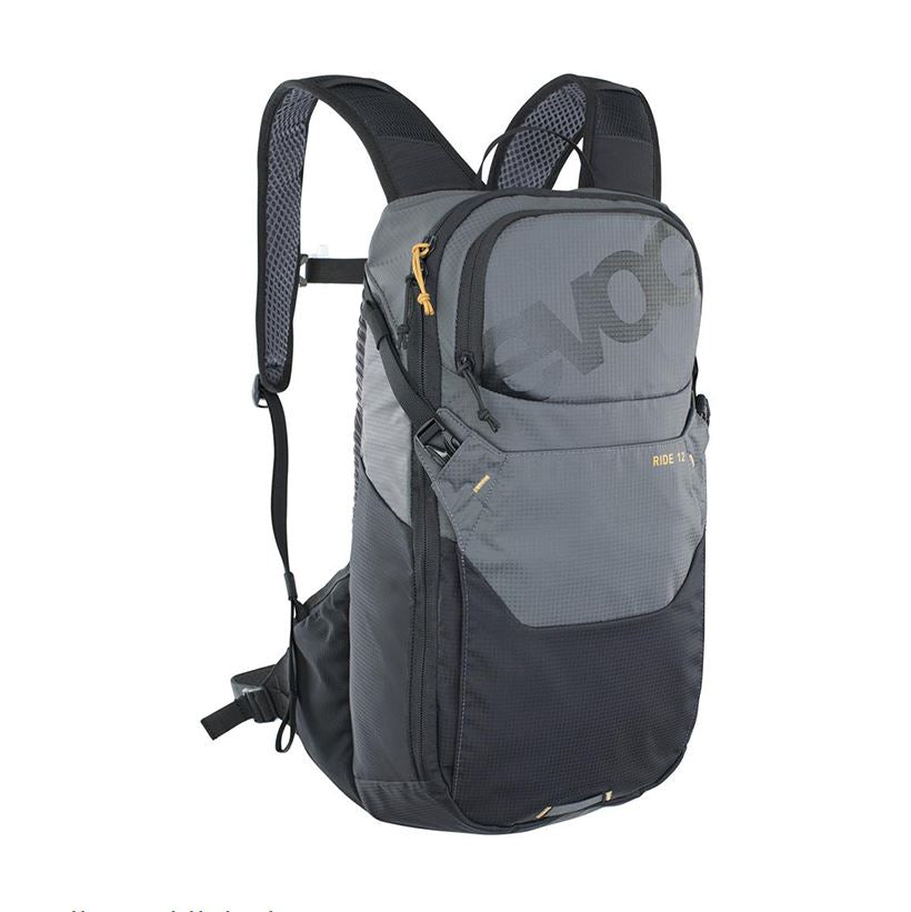 EVOC - RIDE 12 + 2L BLADDER CARBON GREY/BLACK
