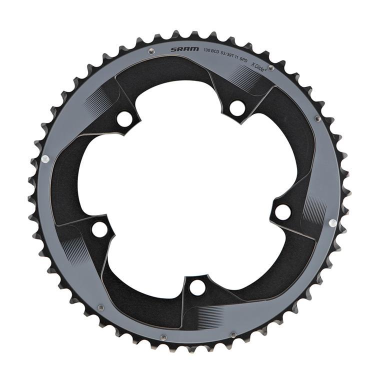 Force 22 53T 130bcd/5arm chainring - 11-spd