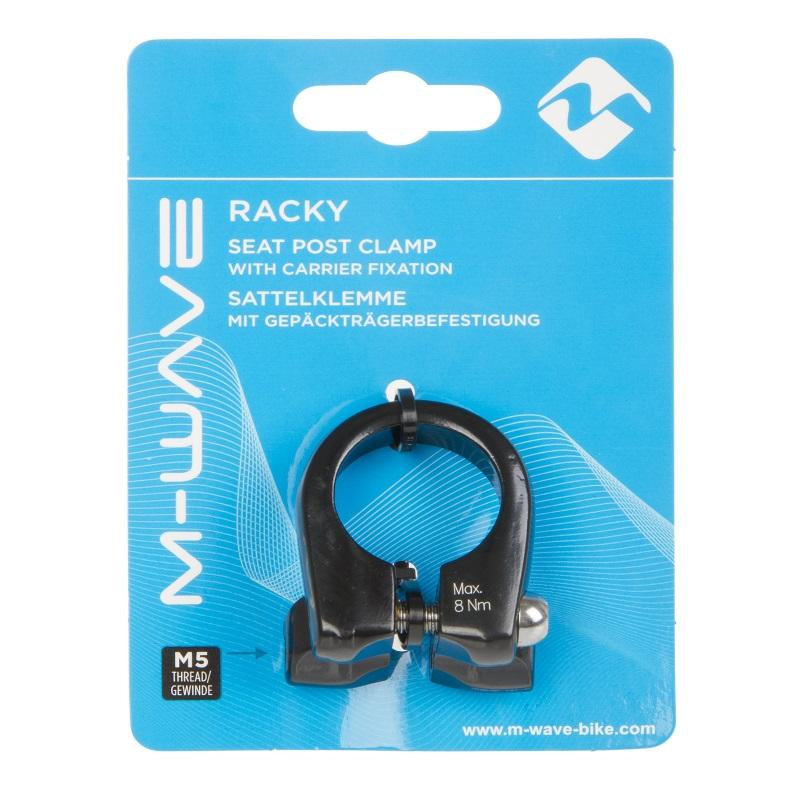 M-Wave Racky Seatpost Clamp with Carrier Mounts