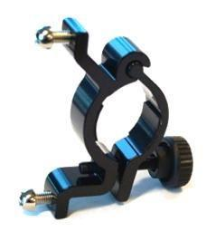 HANDLEBAR MOUNT - For Mounting Bidon Cages to H/Bars 31.8, Black