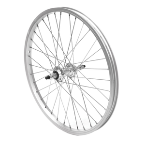 Rear Silver Nutted Wheel - Thumbnail