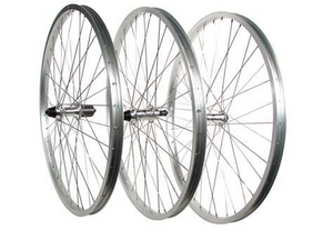 Ontrack - 26" Single Wall Silver MTB Wheels