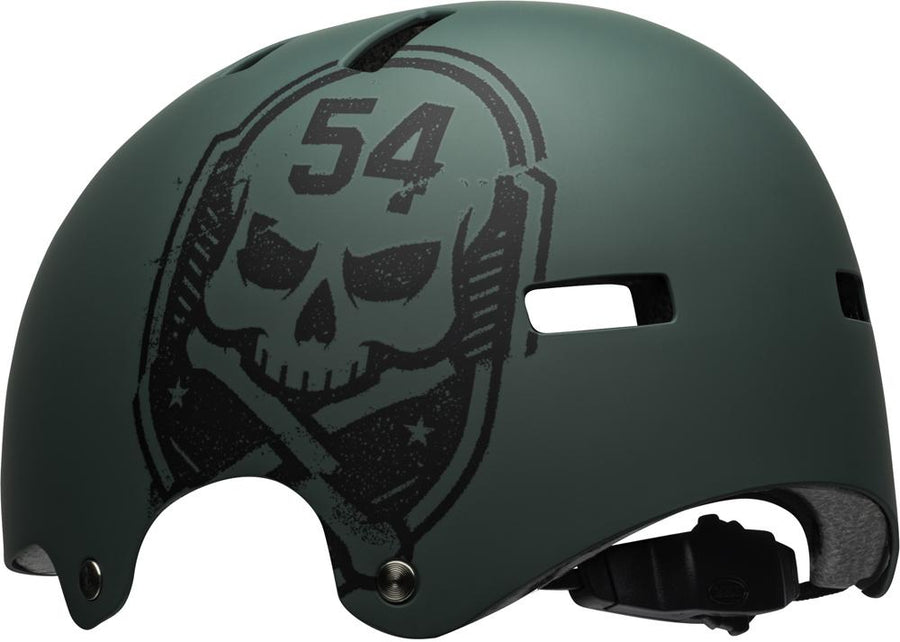 bell-local-bmx-skate-helmet-skull-matte-green-blac