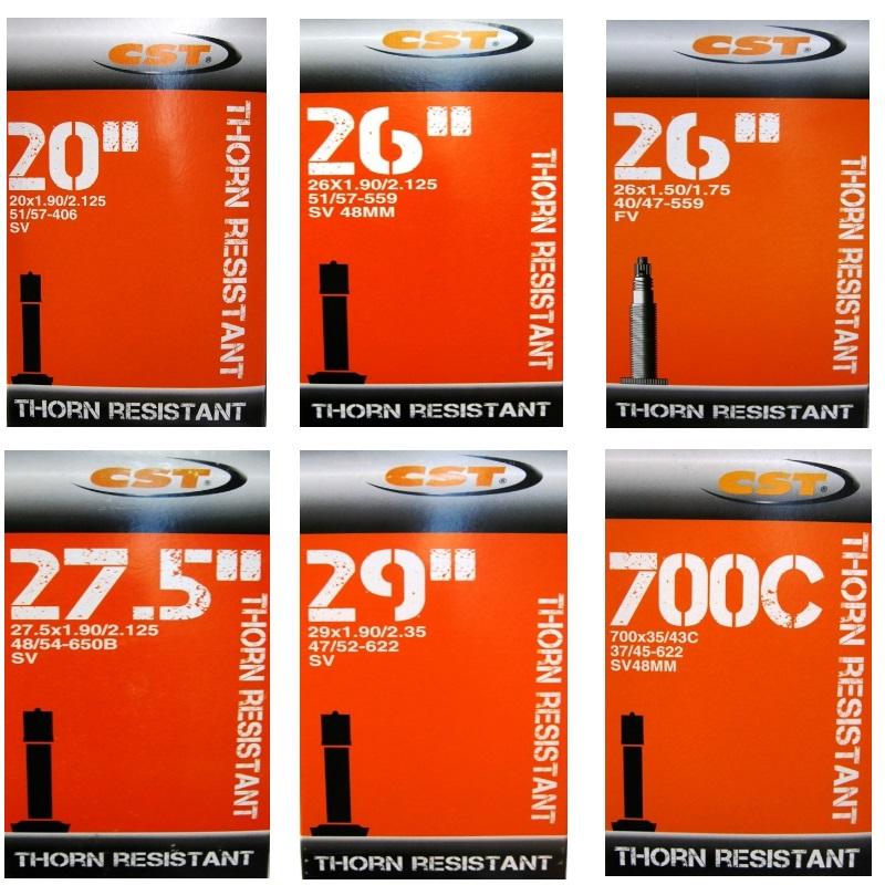 CST Thornproof Tubes -20, 26, 27.5, 29 & 700c