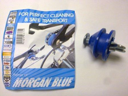 Morgan Blue Chain Keeper Thru Axle